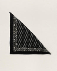 Accessories | Women The Great. The Bandana. Almost Black