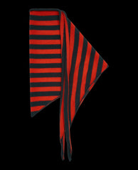Accessories | Women The Great. The Cashmere Neckerchief. Ember Stripe