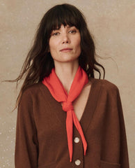 Accessories | Women The Great. The Cashmere Neckerchief. Ember