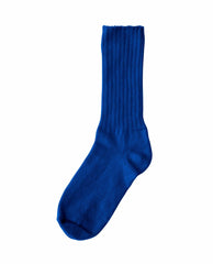 Accessories | Women The Great. The Cashmere Sock. Bright Blue