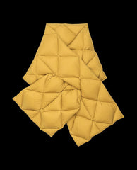 Accessories | Women The Great. The Down Quilted Puffer Scarf. Goldenrod