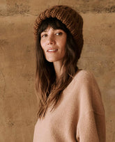 Accessories | Women The Great. The Handknit Chunky Beanie. Santal