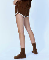 Accessories | Women The Great. The Microterry Sock. Bronze