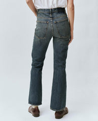 Denim | Women The Great. The Penny Jean. Powell Wash