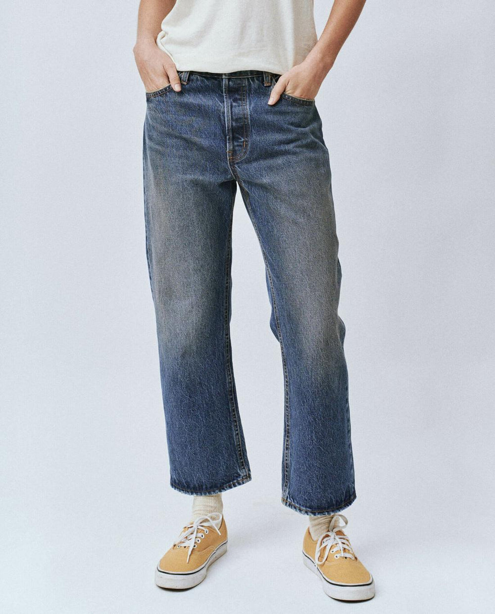 Denim | Women The Great. The Wayne Jean. Montana Wash