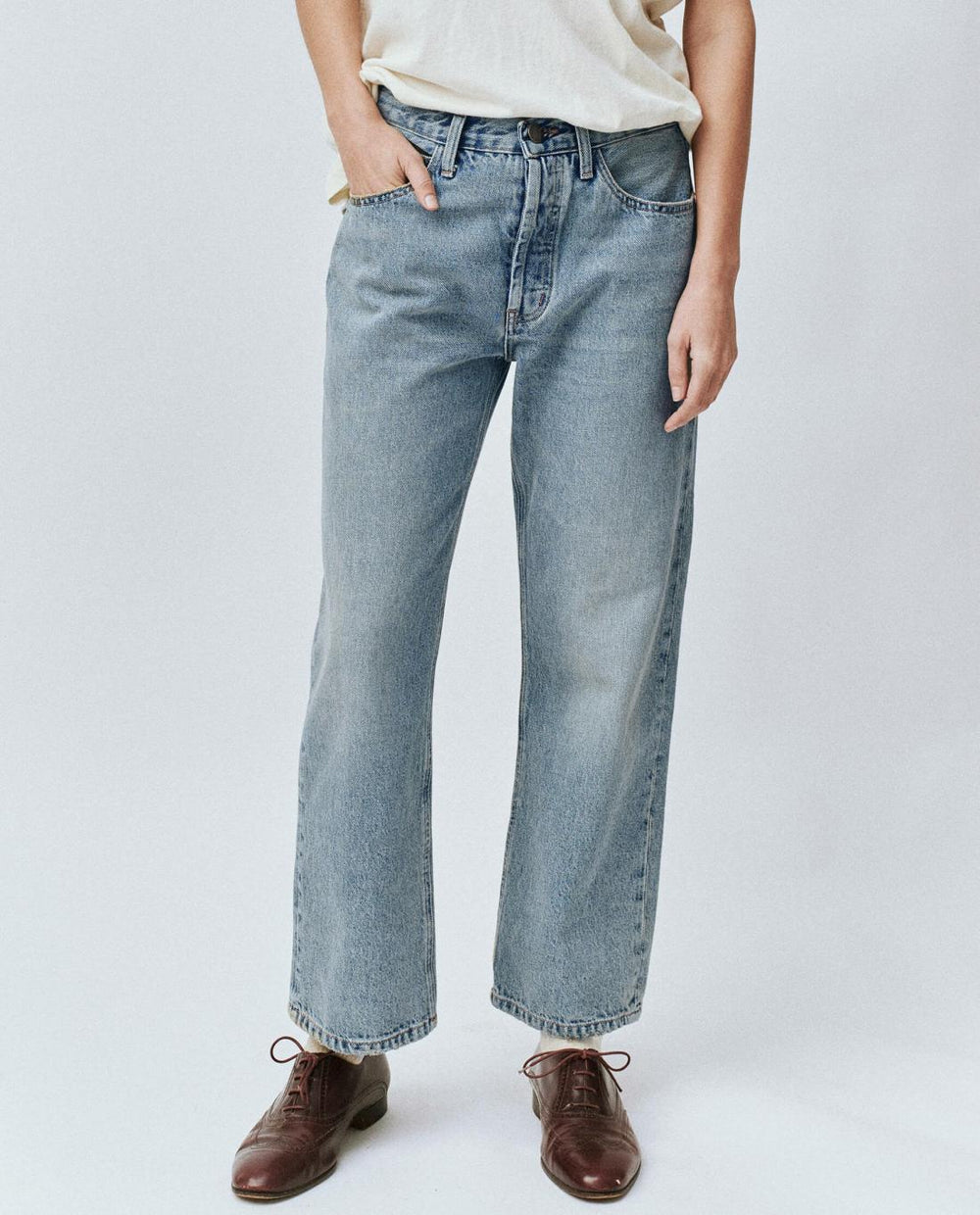 Denim | Women The Great. The Wayne Jean. Sedona Wash