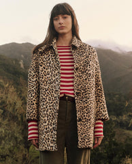 Jackets & Outerwear | Women The Great. The Car Coat. Vintage Leopard