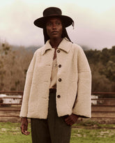 Jackets & Outerwear | Women The Great. The Cropped Plush Car Coat. Malt