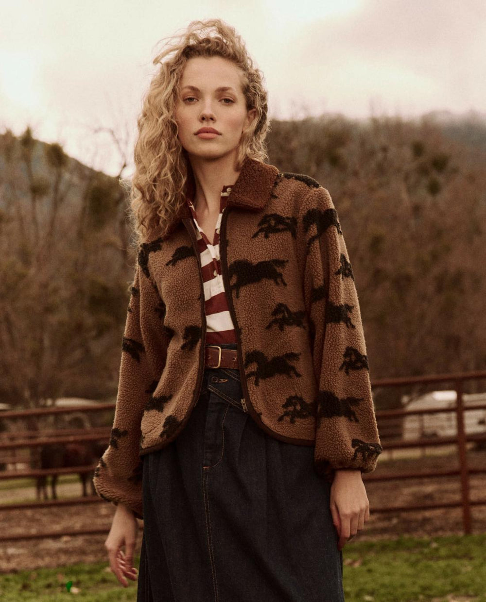 Jackets & Outerwear | Women The Great. The Pasture Jacket. Light Hickory