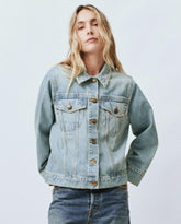 Jackets & Outerwear | Women The Great. The Slouchy Jean Jacket. Great Plains Wash