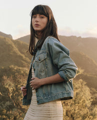 Jackets & Outerwear | Women The Great. The Slouchy Jean Jacket. Great Plains Wash