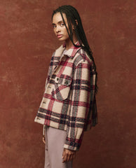 Jackets & Outerwear | Women The Great. The Smith Jacket. Larkspur Plaid