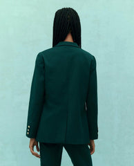 Jackets & Outerwear | Women The Great. The Tailored Blazer. Winter Pine