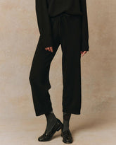 Pants | Women The Great. The Cashmere Lantern Pant. Black