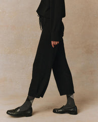 Pants | Women The Great. The Cashmere Lantern Pant. Black