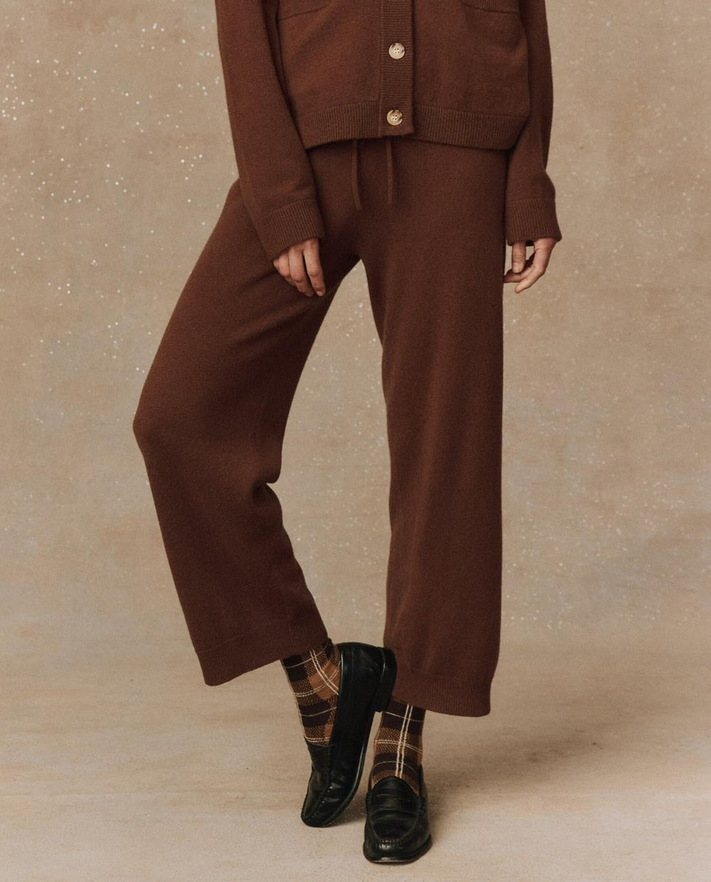 Pants | Women The Great. The Cashmere Lantern Pant. Santal