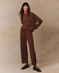 Pants | Women The Great. The Cashmere Lantern Pant. Santal