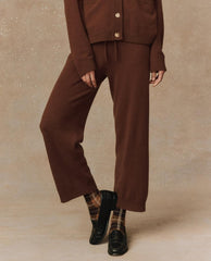Pants | Women The Great. The Cashmere Lantern Pant. Santal
