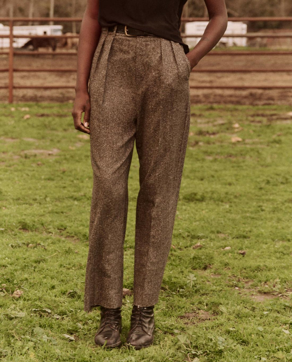 Pants | Women The Great. The Maker Trouser. Truffle