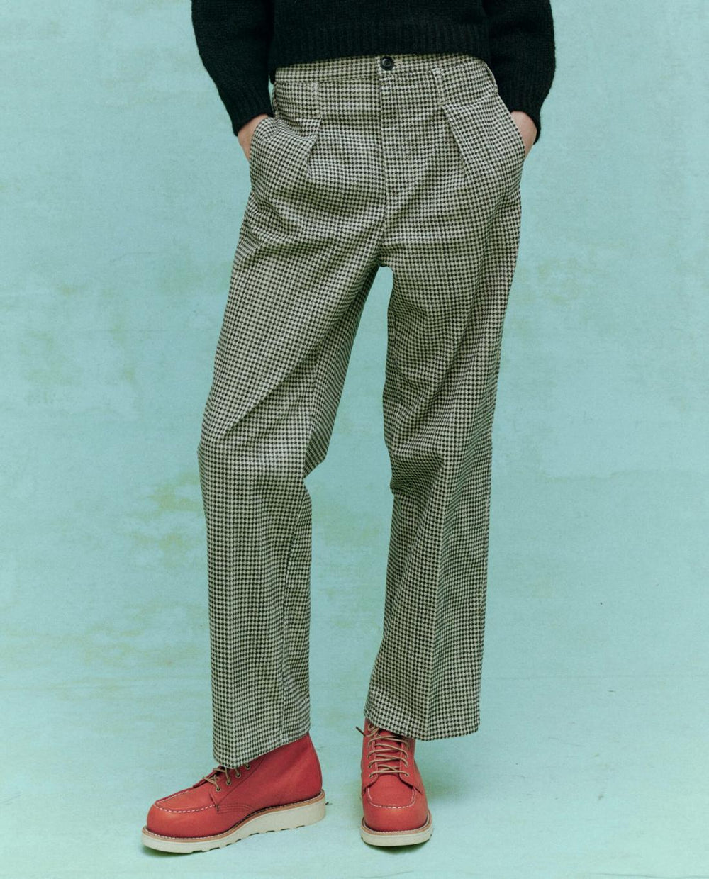 Pants | Women The Great. The Parker Trouser. Vintage Houndstooth
