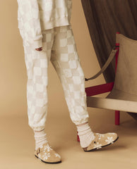 Shoes | Women The Great. The Hand Stamped BIRKENSTOCK Boston. Latte With Cream Daisy