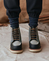 Shoes | Women The Great. The Red Wing Heritage Boot. Indigo Colorblock