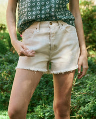 Skirts & Shorts | Women The Great. The Clark Short. Washed White