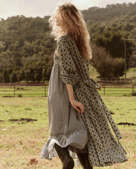 Sleep Robes | Women The Great. The Robe. Geo Medallion Print