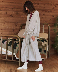 Sleep Robes | Women The Great. The Sweatshirt Robe. Heather Grey