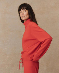 Sweaters | Women The Great. The Cashmere Turtleneck Sweater. Ember