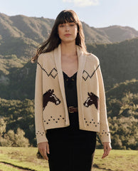 Sweaters | Women The Great. The Horse Lodge Cardigan. Cream