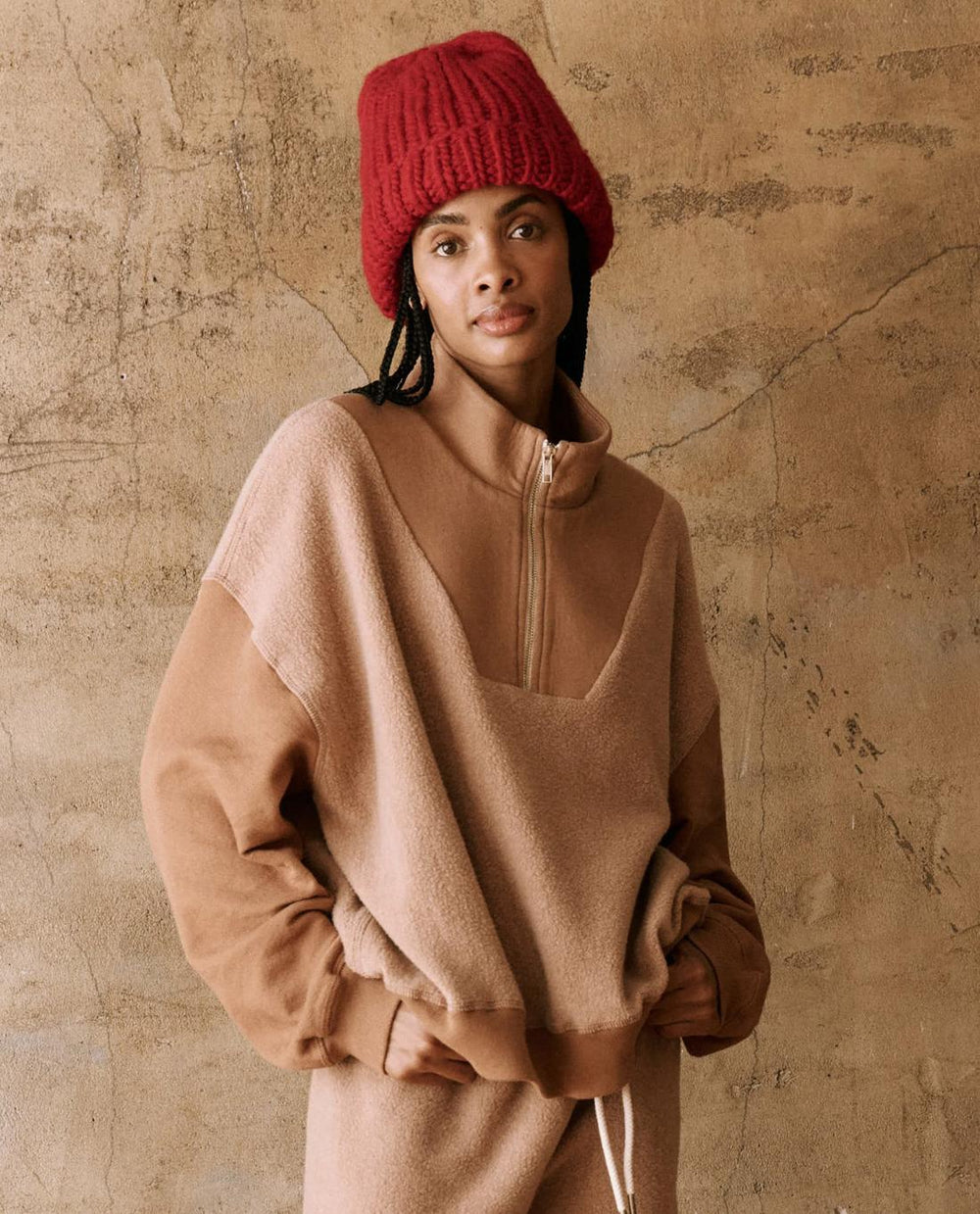 Sweaters | Women The Great. The Slouch Trail Sweatshirt. Fawn