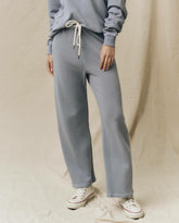 Sweatpants | Women The Great. The Lap Sweatpant. Solid Big Sky
