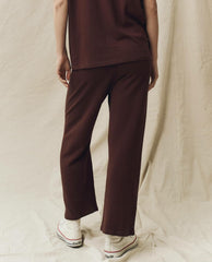 Sweatpants | Women The Great. The Lap Sweatpant. Solid Toasted Walnut