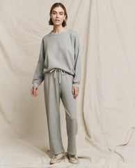 Sweatpants | Women The Great. The Lap Sweatpant. Solid Varsity Grey