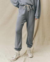 Sweatpants | Women The Great. The Stadium Sweatpant. Solid Big Sky