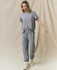 Sweatpants | Women The Great. The Stadium Sweatpant. Solid Big Sky