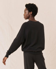 Sweatshirts | Women The Great. The College Sweatshirt. Almost Black