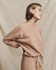 Sweatshirts | Women The Great. The College Sweatshirt. Solid Biscotti