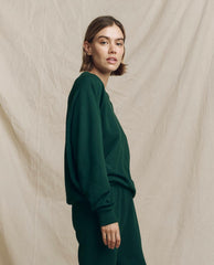 Sweatshirts | Women The Great. The College Sweatshirt. Solid Pinyon