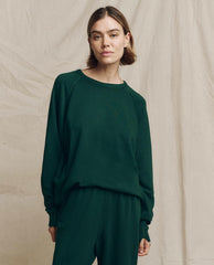 Sweatshirts | Women The Great. The College Sweatshirt. Solid Pinyon