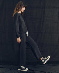 Sweatshirts | Women The Great. The League Sweatshirt. Almost Black