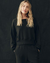 Sweatshirts | Women The Great. The League Sweatshirt. True Black
