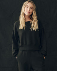 Sweatshirts | Women The Great. The League Sweatshirt. True Black