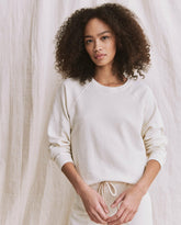 Sweatshirts | Women The Great. The Shrunken Sweatshirt. Washed White