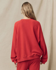 Sweatshirts | Women The Great. The Slouch Sweatshirt. Solid Campfire