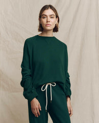 Sweatshirts | Women The Great. The Slouch Sweatshirt. Solid Pinyon