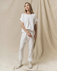 Sweatshirts | Women The Great. The Wedge Sweatshirt. Solid True White