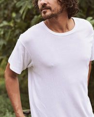 Tees & Sweats | Men The Great. The Men's Boxy Crew. True White