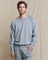 Tees & Sweats | Men The Great. The Men's College Sweatshirt. Solid Big Sky